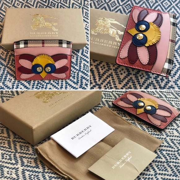 🆕BURBERRY || UK Exclusive Leather Card Case 🇬🇧 - Picture 5 of 8